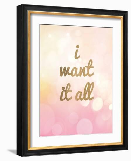 Glam World 5-Lola Bryant-Framed Art Print