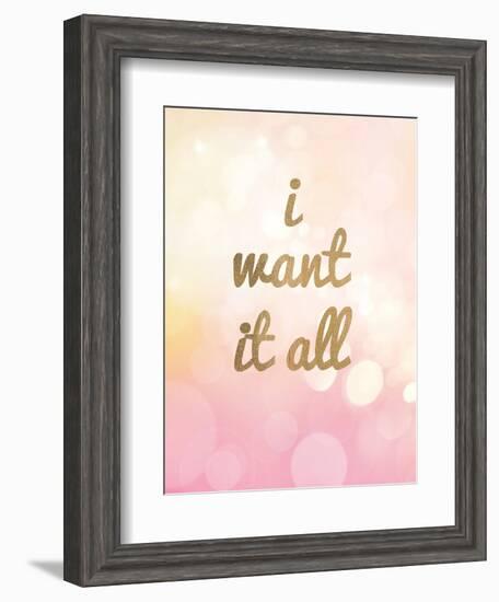 Glam World 5-Lola Bryant-Framed Art Print