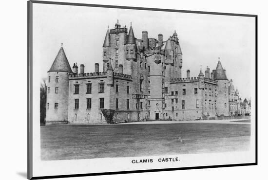 'Glamis Castle', 1937-Unknown-Mounted Photographic Print