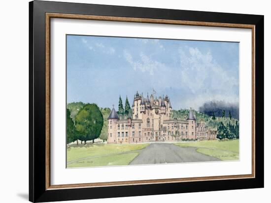 Glamis Castle, Tayside-David Herbert-Framed Giclee Print