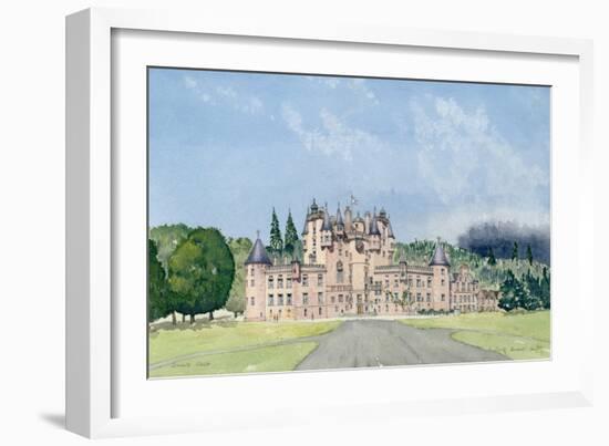 Glamis Castle, Tayside-David Herbert-Framed Giclee Print