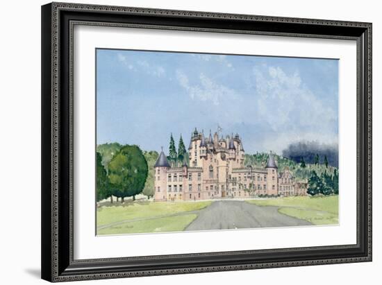 Glamis Castle, Tayside-David Herbert-Framed Giclee Print