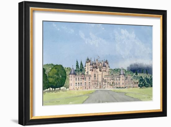 Glamis Castle, Tayside-David Herbert-Framed Giclee Print