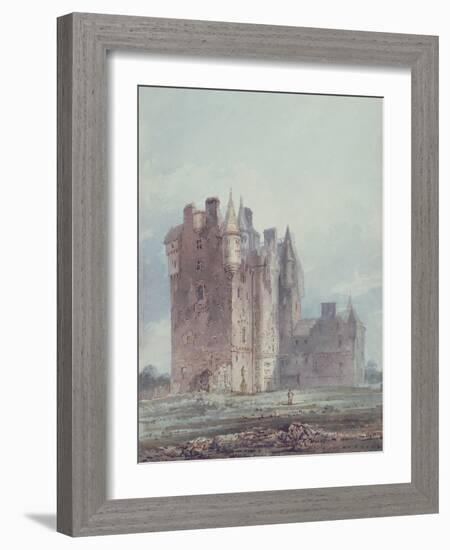 Glamis Castle-Thomas Girtin-Framed Giclee Print