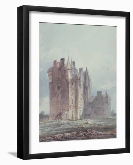 Glamis Castle-Thomas Girtin-Framed Giclee Print