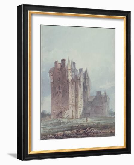 Glamis Castle-Thomas Girtin-Framed Giclee Print