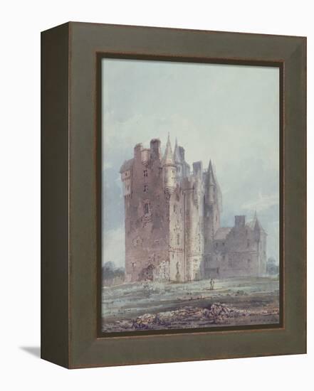 Glamis Castle-Thomas Girtin-Framed Premier Image Canvas