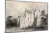 Glamis (Glame's) Castle, Forfarshire-null-Mounted Art Print