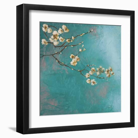 Glamorous on Teal I-Patricia Pinto-Framed Art Print