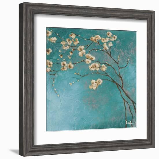 Glamorous on Teal II-Patricia Pinto-Framed Art Print