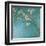 Glamorous on Teal II-Patricia Pinto-Framed Art Print