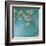 Glamorous on Teal II-Patricia Pinto-Framed Art Print