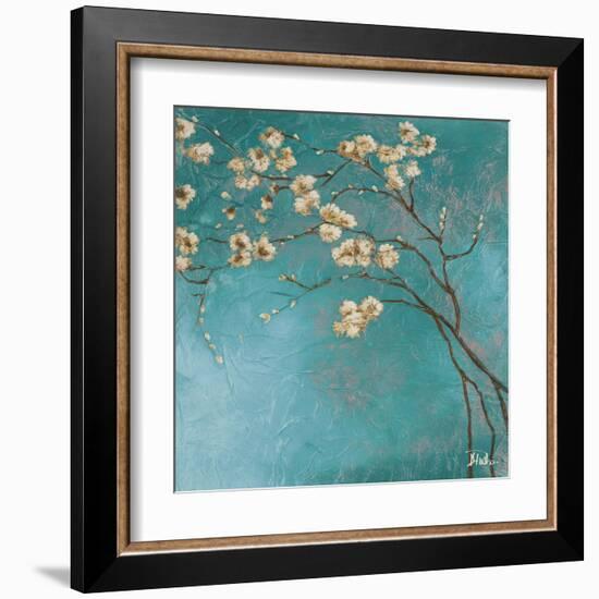 Glamorous on Teal II-Patricia Pinto-Framed Art Print