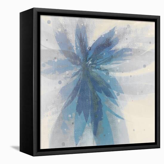 Glamour Indigo 1-Kimberly Allen-Framed Stretched Canvas