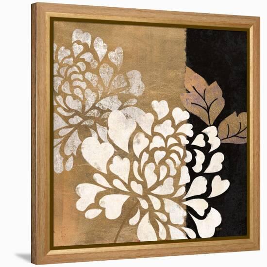 Glamour of Gold 1-Bella Dos Santos-Framed Stretched Canvas