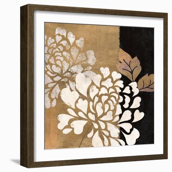 Glamour of Gold 1-Bella Dos Santos-Framed Art Print