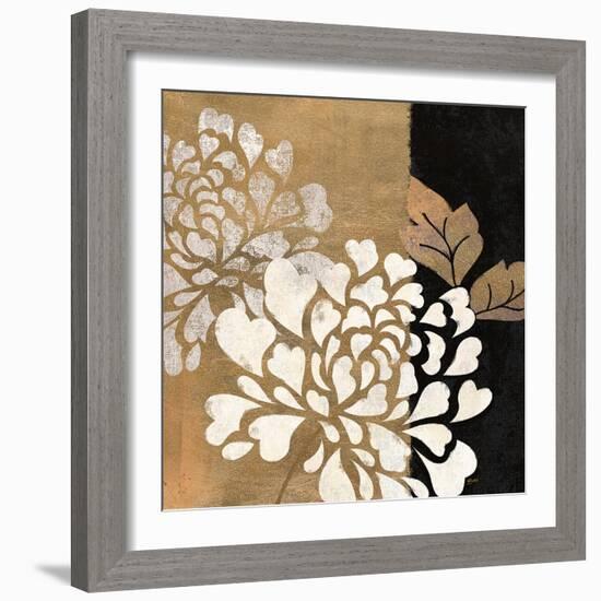 Glamour of Gold 1-Bella Dos Santos-Framed Art Print