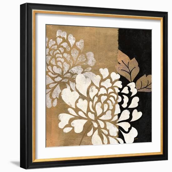 Glamour of Gold 1-Bella Dos Santos-Framed Art Print