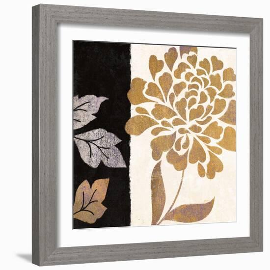 Glamour of Gold 2-Bella Dos Santos-Framed Art Print