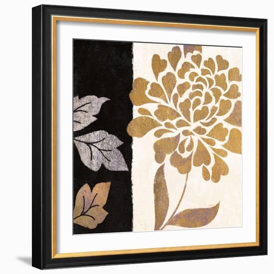 Glamour of Gold 2-Bella Dos Santos-Framed Art Print