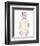 Glamour Pup Perfume I-Beth Grove-Framed Art Print