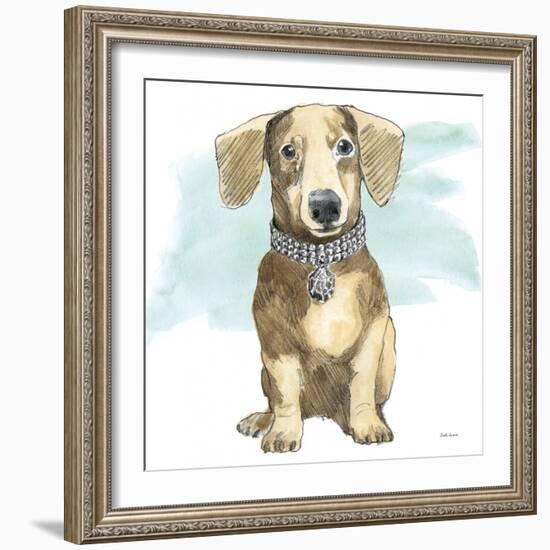 Glamour Pups IX-Beth Grove-Framed Art Print