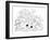 Glamour Puss Lineart-Karen Middleton-Framed Giclee Print