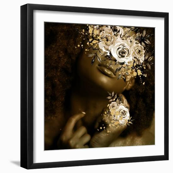 Glamour Woman 1-Kimberly Allen-Framed Art Print