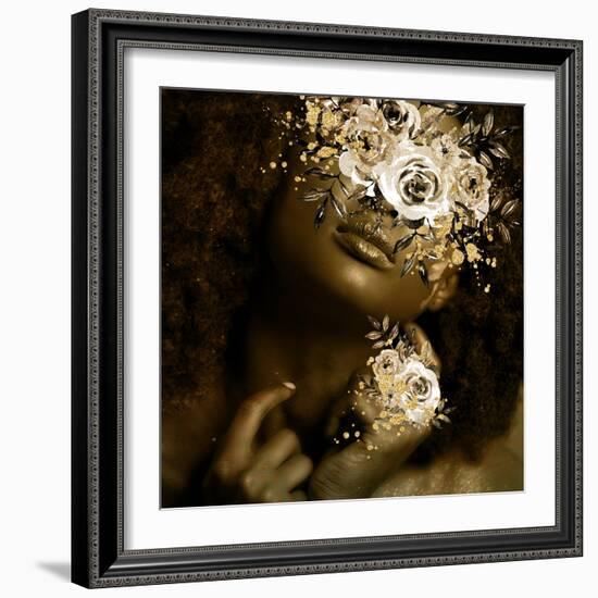 Glamour Woman 1-Kimberly Allen-Framed Art Print
