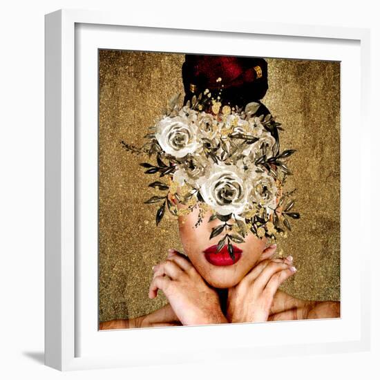 Glamour Woman 2-Kimberly Allen-Framed Art Print