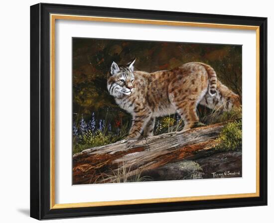 Glancing Back-Trevor V. Swanson-Framed Giclee Print