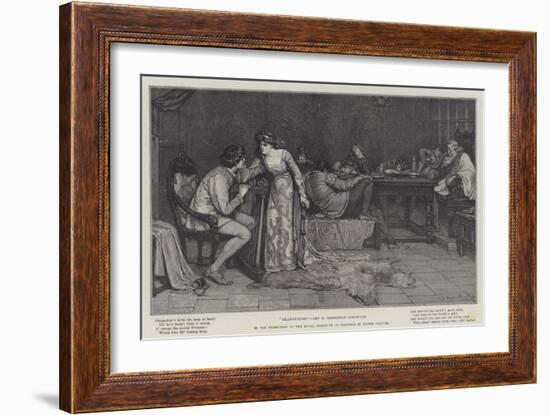 Glasgerion-George Sheridan Knowles-Framed Giclee Print