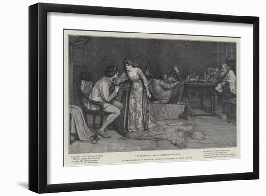 Glasgerion-George Sheridan Knowles-Framed Giclee Print