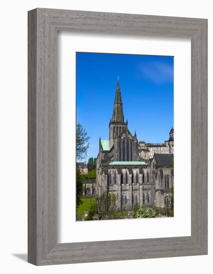 Glasgow Cathedral, Glasgow, Scotland, United Kingdom, Europe-John Guidi-Framed Photographic Print