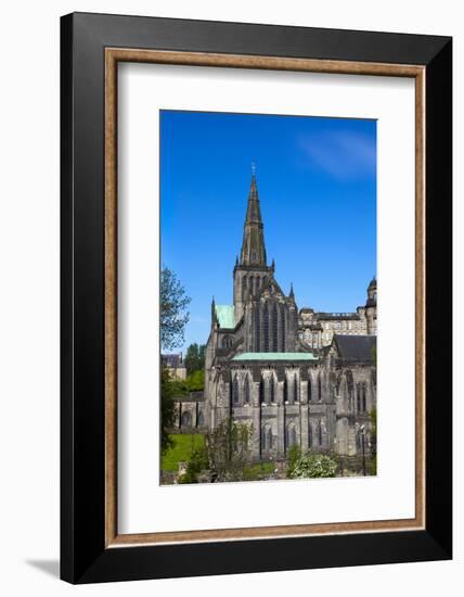 Glasgow Cathedral, Glasgow, Scotland, United Kingdom, Europe-John Guidi-Framed Photographic Print