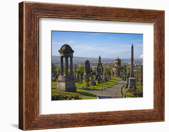 Glasgow Necropolis, Glasgow, Scotland, United Kingdom, Europe-John Guidi-Framed Photographic Print