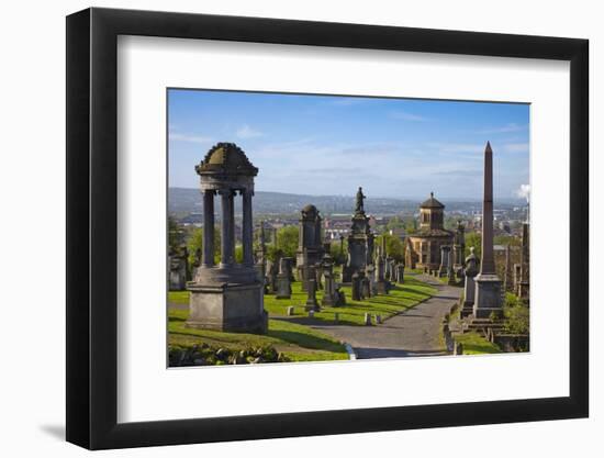 Glasgow Necropolis, Glasgow, Scotland, United Kingdom, Europe-John Guidi-Framed Photographic Print