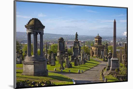 Glasgow Necropolis, Glasgow, Scotland, United Kingdom, Europe-John Guidi-Mounted Photographic Print