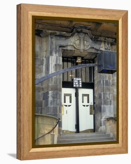 Glasgow School of Art, Designed by Charles Rennie Macintosh, Glasgow, Scotland-Adam Woolfitt-Framed Premier Image Canvas