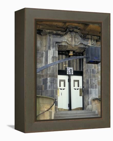 Glasgow School of Art, Designed by Charles Rennie Macintosh, Glasgow, Scotland-Adam Woolfitt-Framed Premier Image Canvas