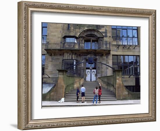 Glasgow School of Art, Designed by Charles Rennie Mackintosh, Glasgow, Scotland-Adam Woolfitt-Framed Photographic Print