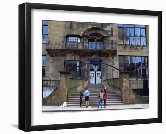 Glasgow School of Art, Designed by Charles Rennie Mackintosh, Glasgow, Scotland-Adam Woolfitt-Framed Photographic Print