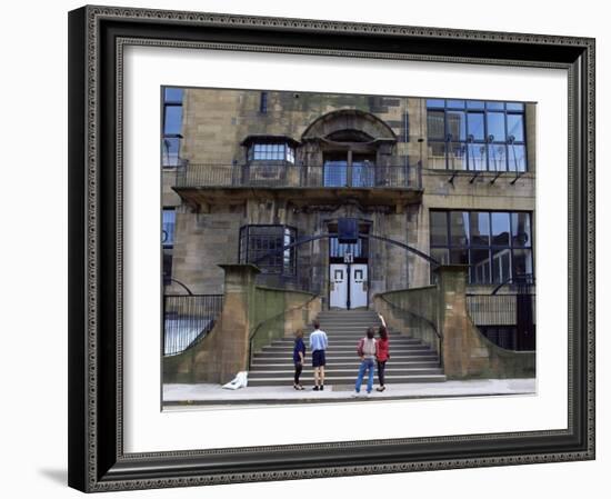 Glasgow School of Art, Designed by Charles Rennie Mackintosh, Glasgow, Scotland-Adam Woolfitt-Framed Photographic Print