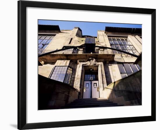 Glasgow School of Art, Designed by Charles Rennie Mackintosh, Glasgow, Scotland-Adam Woolfitt-Framed Photographic Print