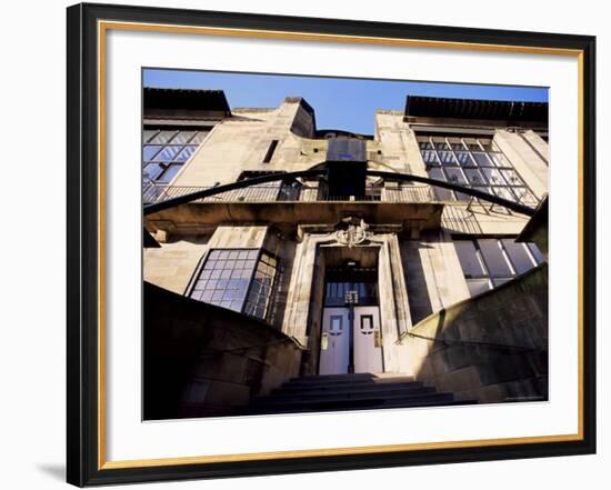 Glasgow School of Art, Designed by Charles Rennie Mackintosh, Glasgow, Scotland-Adam Woolfitt-Framed Photographic Print