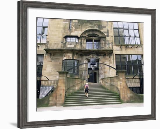 Glasgow School of Art, Designed by the Architect Charles Rennie Mackintosh, Glasgow, Scotland-Yadid Levy-Framed Photographic Print