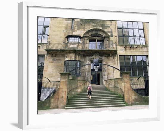 Glasgow School of Art, Designed by the Architect Charles Rennie Mackintosh, Glasgow, Scotland-Yadid Levy-Framed Photographic Print
