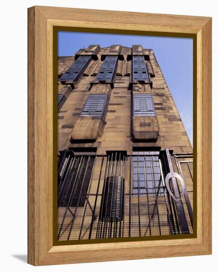 Glasgow School of Art, Glasgow, Designed by Charles Rennie Mackintosh, Scotland-Adam Woolfitt-Framed Premier Image Canvas