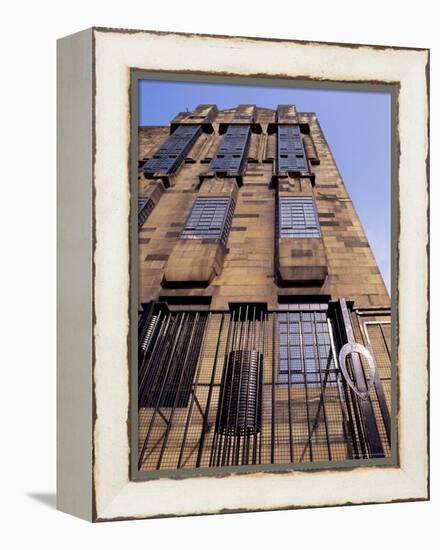 Glasgow School of Art, Glasgow, Designed by Charles Rennie Mackintosh, Scotland-Adam Woolfitt-Framed Premier Image Canvas