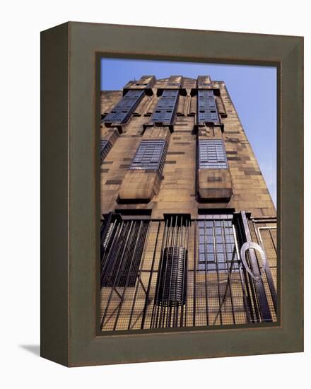 Glasgow School of Art, Glasgow, Designed by Charles Rennie Mackintosh, Scotland-Adam Woolfitt-Framed Premier Image Canvas